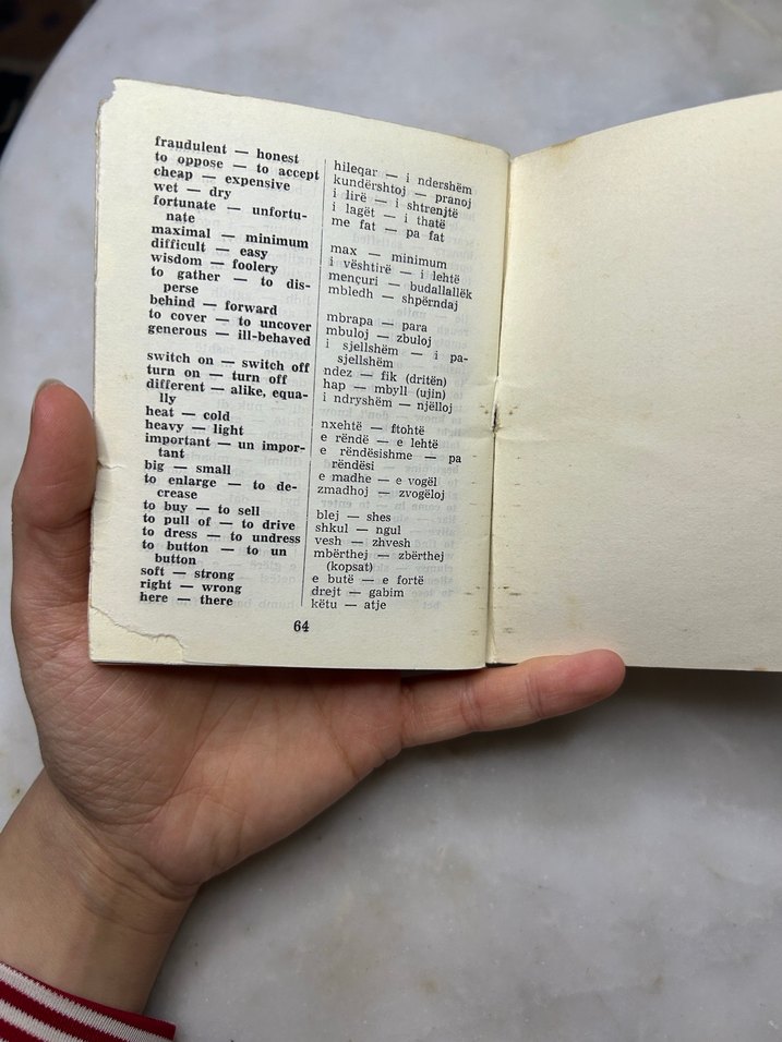 Fjalor İngilizce-Arnavutça Sözlük - Görsel 5