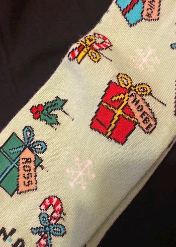 Friends Baskılı Kadın Çorap - Görsel 4