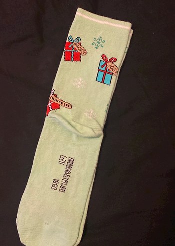 Friends Baskılı Kadın Çorap - Görsel 2