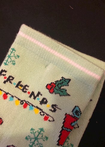 Friends Baskılı Kadın Çorap - Görsel 5