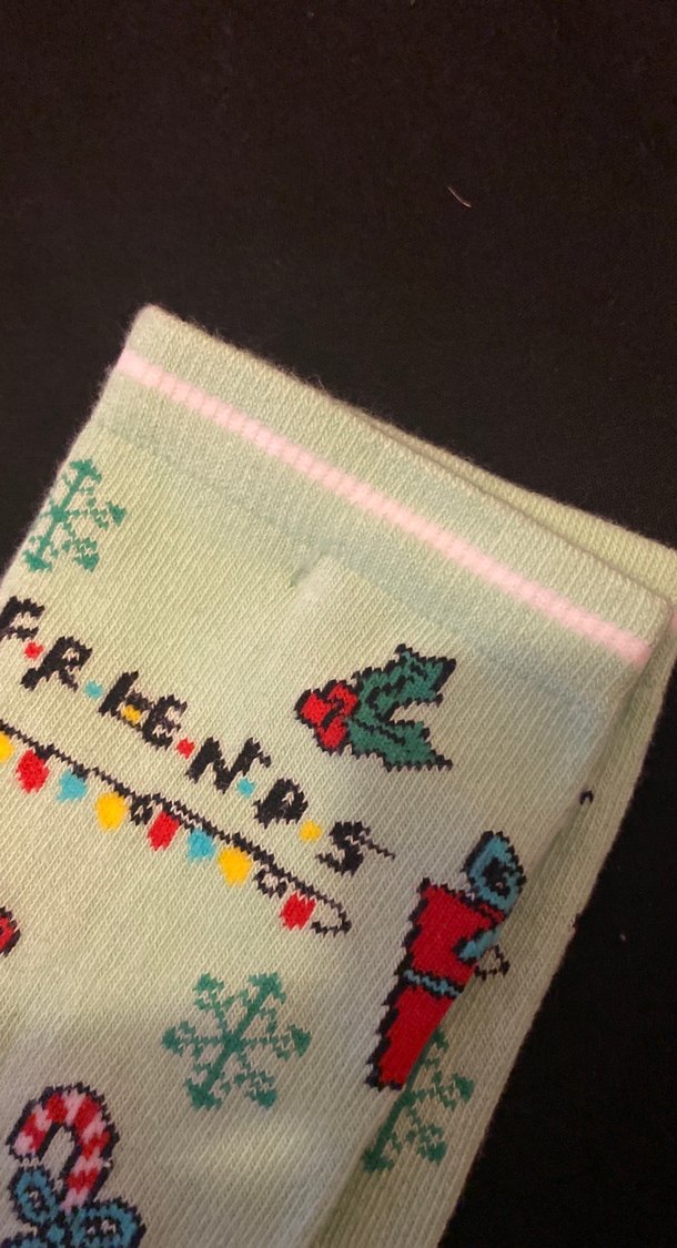 Friends Baskılı Kadın Çorap - Görsel 5