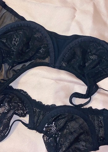 Siyah Dantel Sütyen - Görsel 5