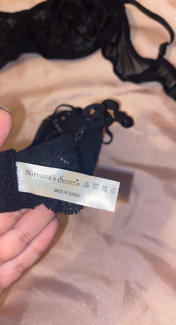 Siyah Dantel Sütyen - Görsel 3