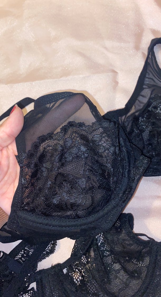 Siyah Dantel Sütyen - Görsel 4