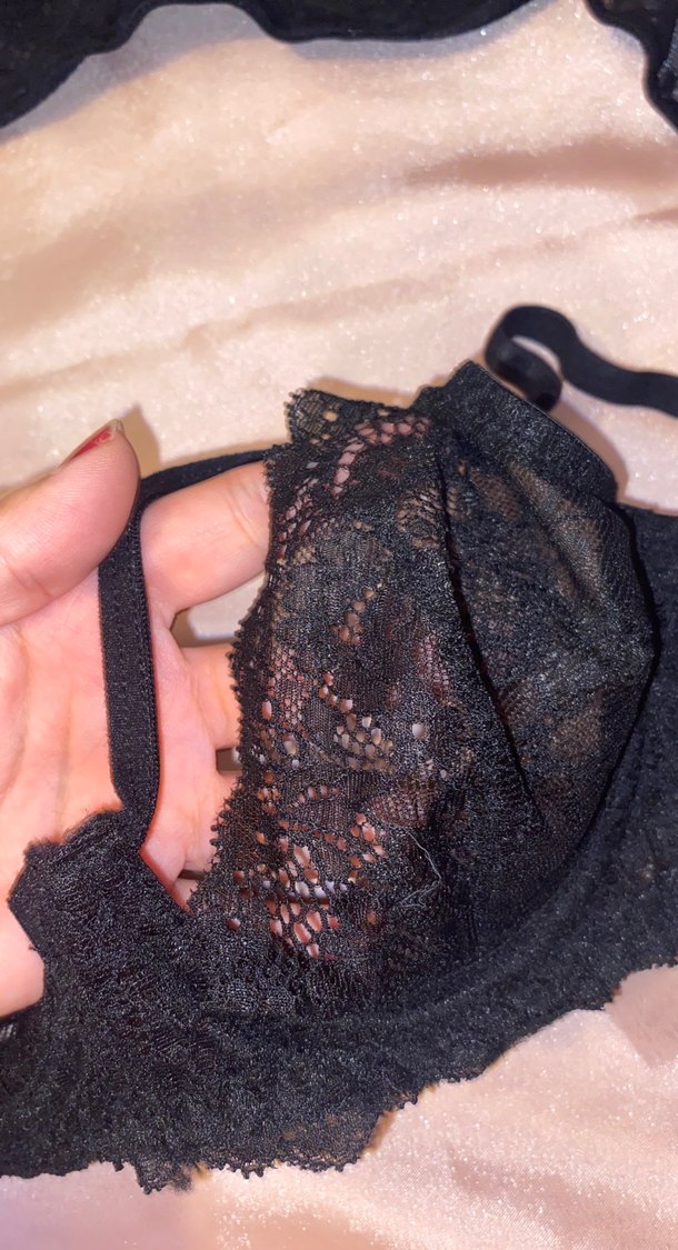 Siyah Dantel Sütyen - Görsel 2