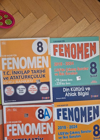 Beden Fenomen 8. Sınıf Soru Bankası Seti