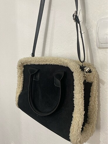 Kürk detaylı çanta - Görsel 2