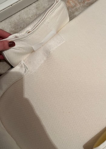 Beyaz Emzirme ve bebek reflü yatağı - Görsel 3