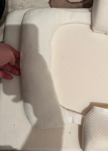 Beyaz Emzirme ve bebek reflü yatağı - Görsel 2