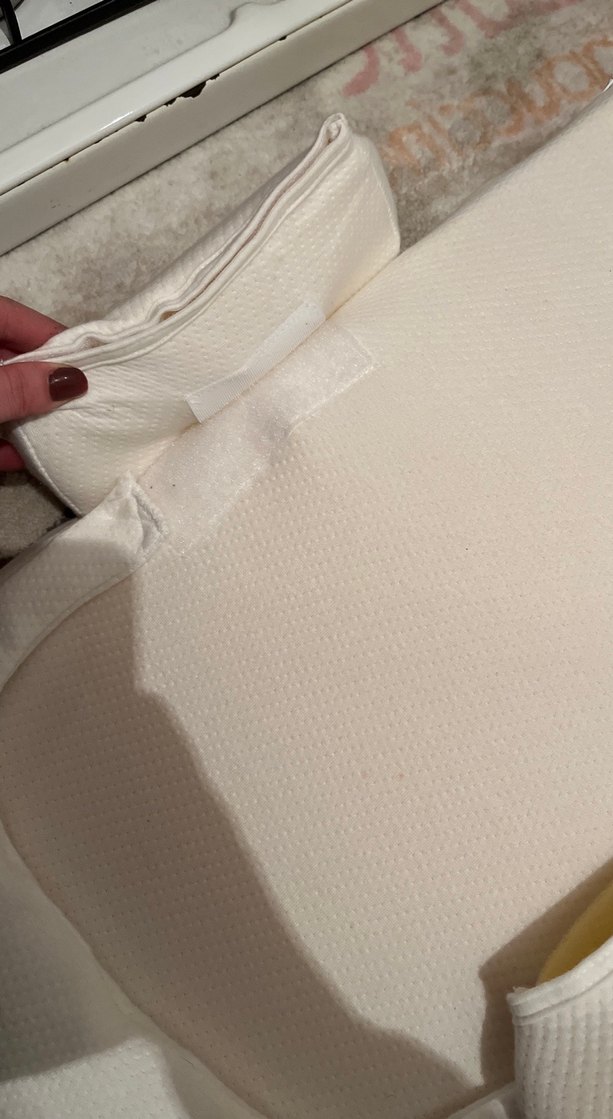 Beyaz Emzirme ve bebek reflü yatağı - Görsel 3