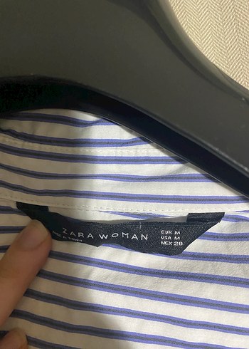Zara Woman M Beden Cizgili Gomlek
