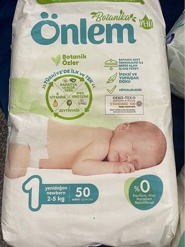 2 Beden: 3-6 kg Beden Bebek bezi