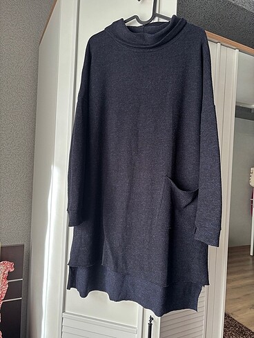 xl Beden lacivert Renk Triko