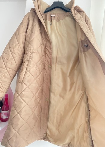 Bej Kapitone Kadın Günlük Ceket - Görsel 7