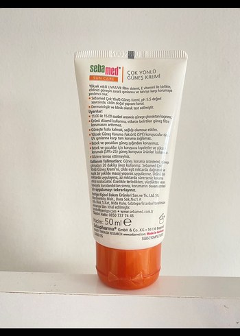 Sebamed 50 spf güneş kremi - Görsel 2