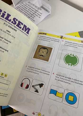 Bilsem 1. Sınıf Hazırlık ve Test Kitapları - Görsel 5