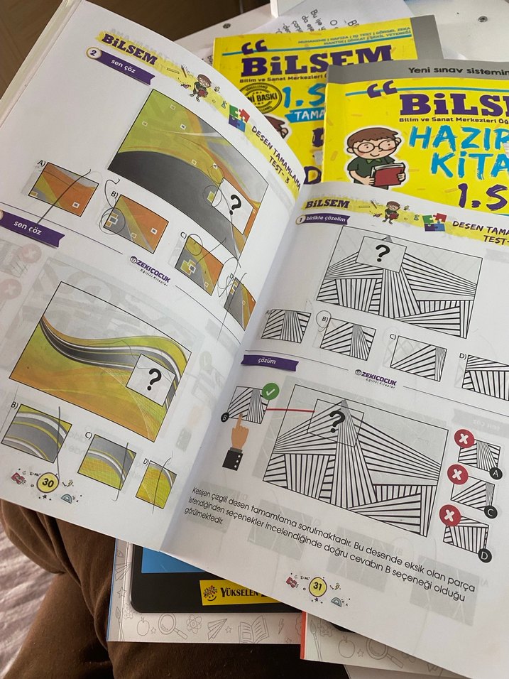 Bilsem 1. Sınıf Hazırlık ve Test Kitapları - Görsel 3