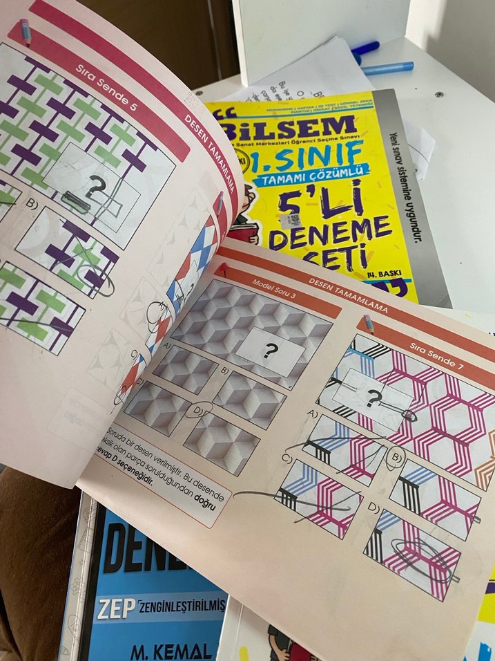 Bilsem 1. Sınıf Hazırlık ve Test Kitapları - Görsel 4