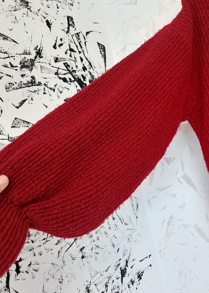 Bershka Hamur #Kazak Balon Kol - Görsel 5