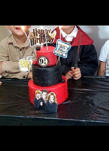 5 Yaş Beden Harry Potter Konsept Doğum Günü Malzeme