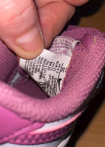 Kız Çocuk Nike Pembe Sneaker - Görsel 5