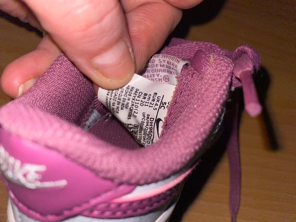 Kız Çocuk Nike Pembe Sneaker - Görsel 5