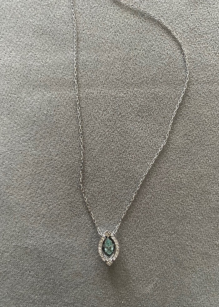 Swarovski kolye - Görsel 4