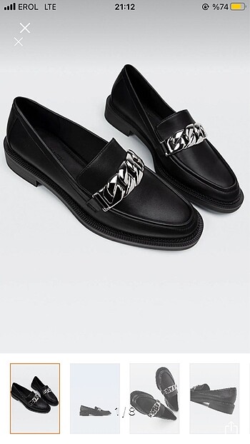 STRADİVARİUS LOAFER AYAKKABI OFİS AYAKKABISI