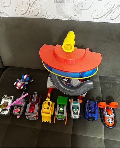  Paw Patrol Gözetleme Kulesi ve Araçları