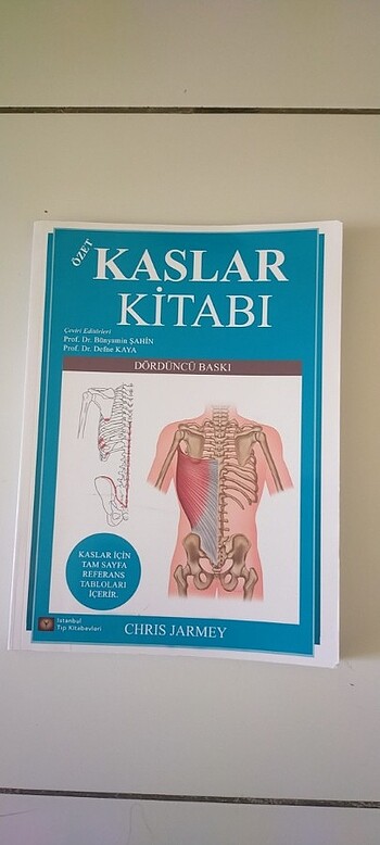 İstanbul Tıp Kitabevleri kaslar kitabı
