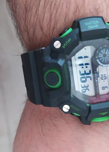 Diğer Yeşil Dijital Spor Erkek Kol Saati
