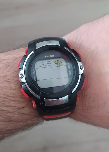 Startime Biker Tarzı Renkli Erkek Kol Saati