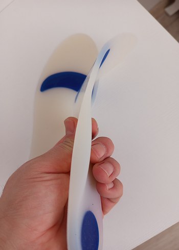 Mavi Silikon Topuk Destek Pedi 25 cm - Görsel 2