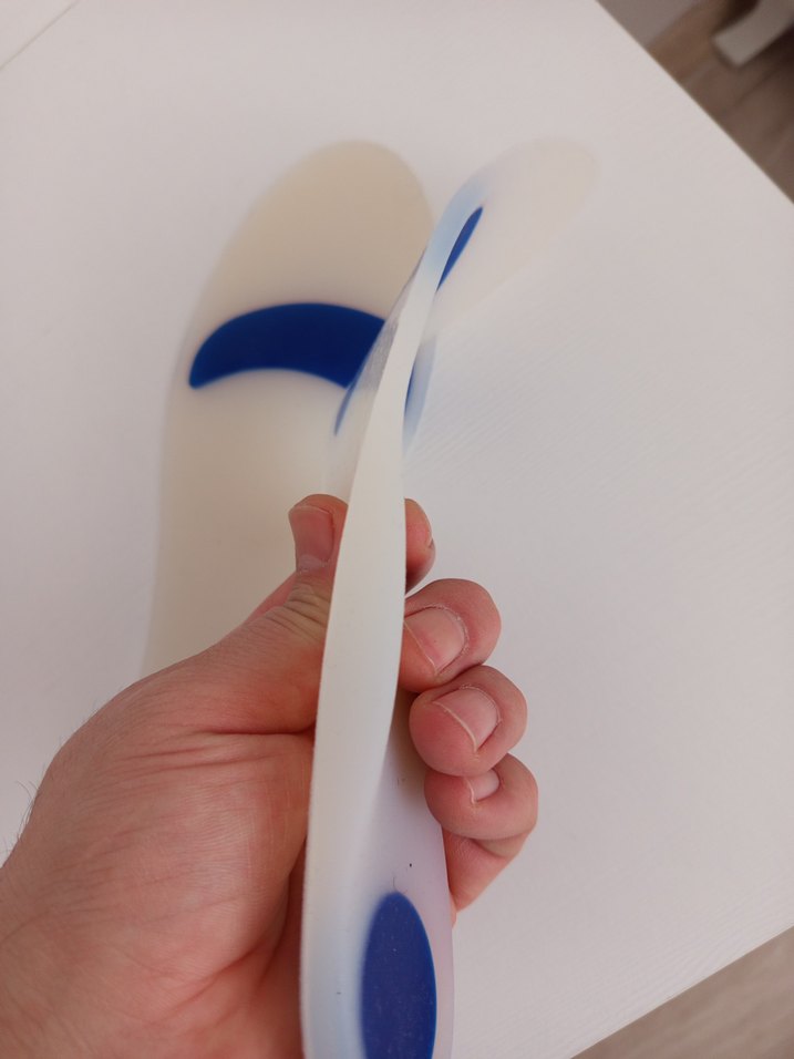 Mavi Silikon Topuk Destek Pedi 25 cm - Görsel 2