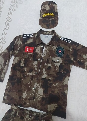 Diğer Çocuk asker elbisesi