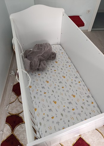  Beden beyaz Renk çilek marka beşik 70*140