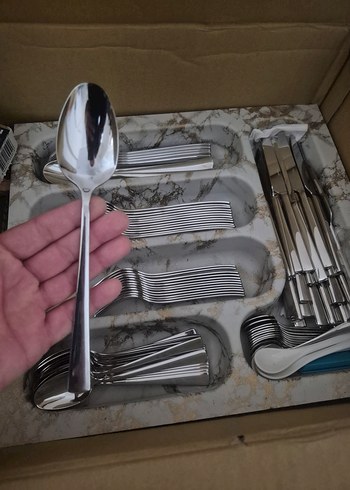 Hisar 84 parça Kaşık Seti