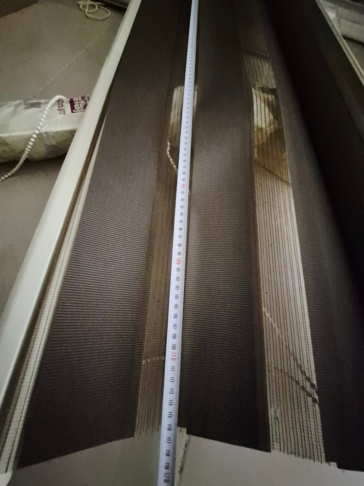 Bej ve Gri Düz Zebra Desen Stor Perde - Görsel 3