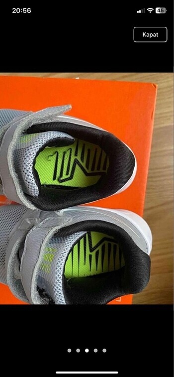 21 Beden Erkek bebek Nike spor ayakkabı