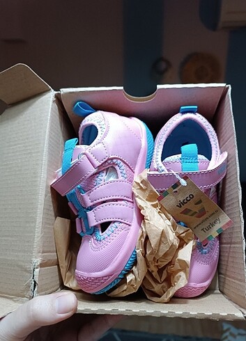 Vicco sunny sandalet pembe (sıfır)