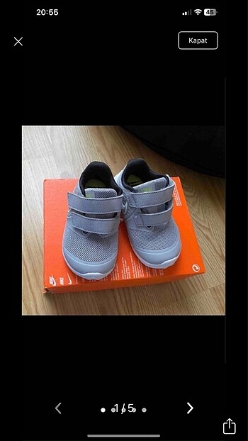 Nike erkek bebek spor ayakkabı