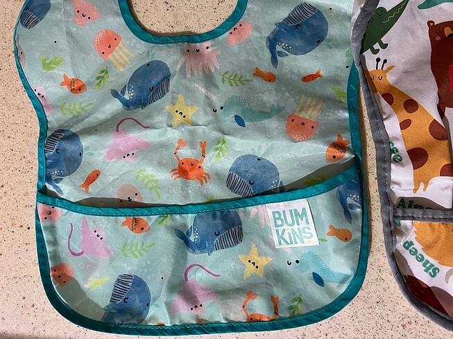 Bebek mama önlüğü bumkins yorni - Görsel 2