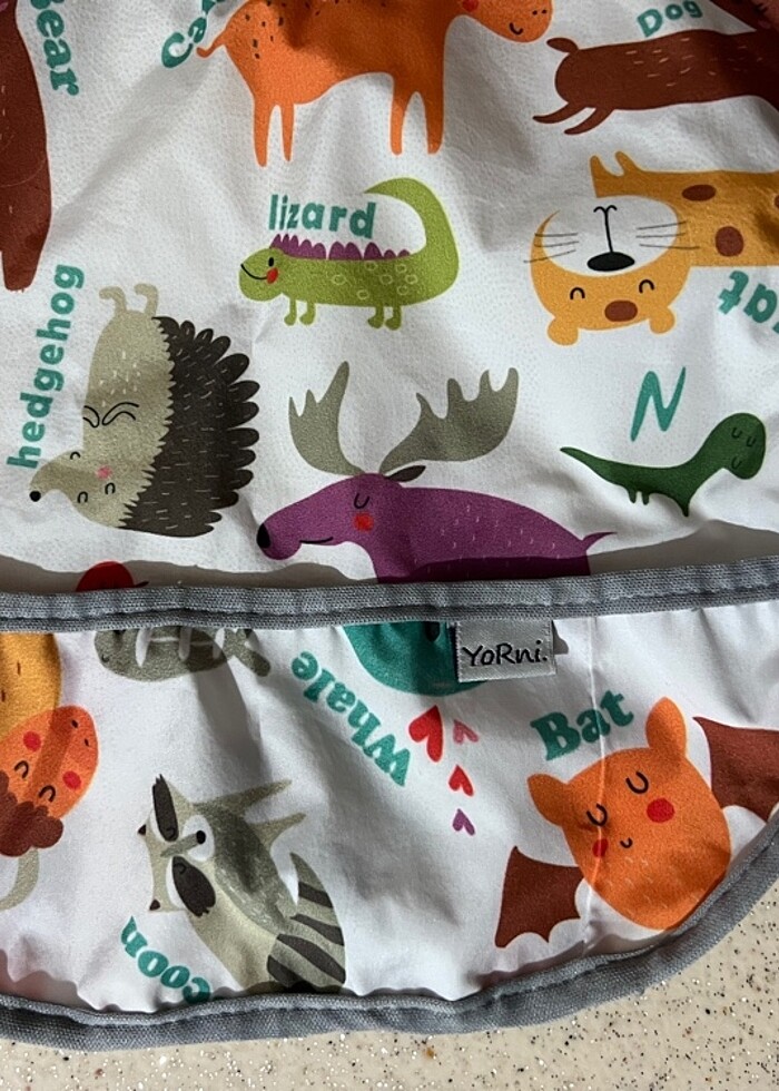 Bebek mama önlüğü bumkins yorni - Görsel 3