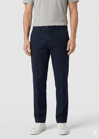 Diğer Lacivert Slim Fit Erkek Pantolon