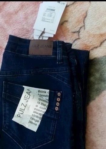 30 Beden mavi Renk Kadın Mavi Pantolon