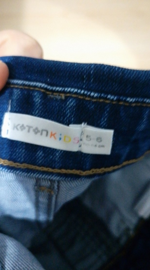 Mavi Kot Askılı Kız Tulum - Görsel 3