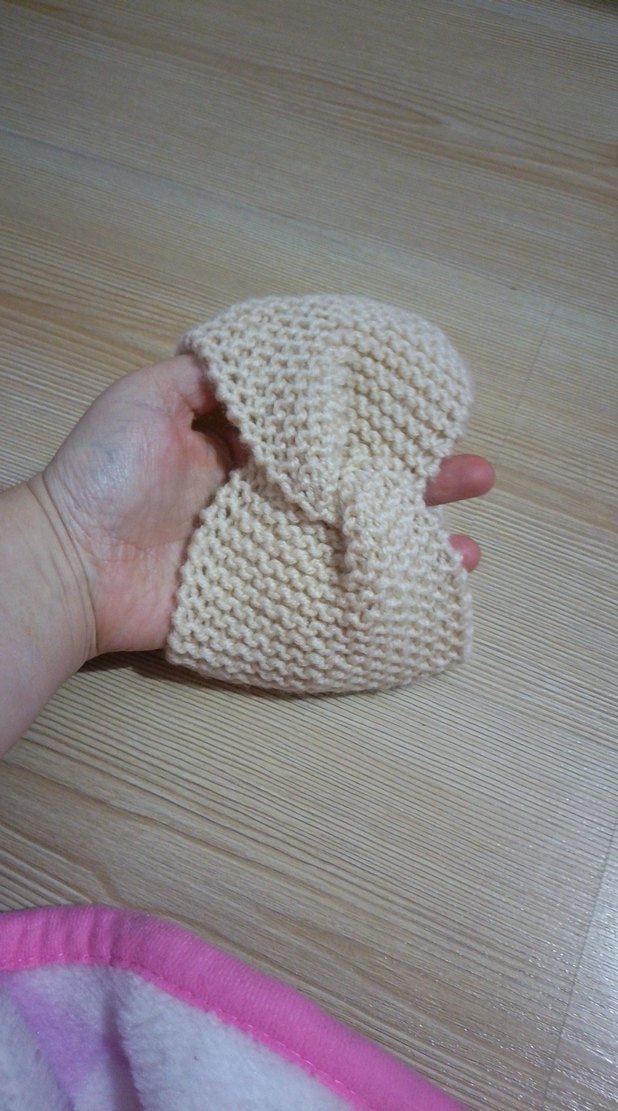 Kadın Beyaz Örgü Bohem Bere - Görsel 2