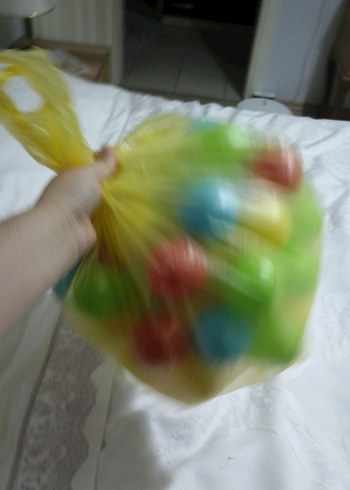 Renkli Plastik Oyun Topları - Görsel 4