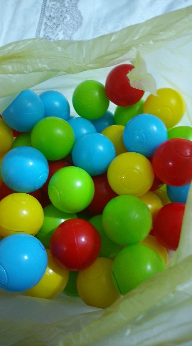 Renkli Plastik Oyun Topları - Görsel 2