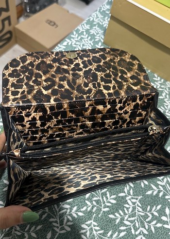 Victoria s Secret Siyah Victorias Secret Clutch Cüzdan Velcro Kapamalı